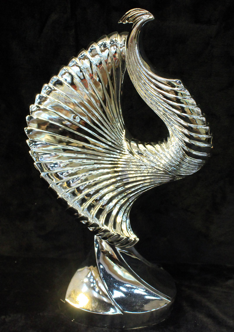 【孔雀雕塑,藝術(shù)雕塑擺件,玻璃鋼孔雀雕塑】價格,廠家,圖片,塑料、樹脂工藝品,深圳市博鑫源工藝品-