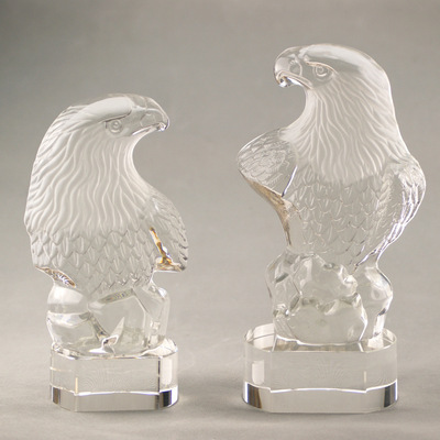 【水晶獎杯定制 水晶禮品批發(fā) 水晶獎牌 半立體老鷹獎杯】價格,廠家,圖片,水晶工藝品,義烏煁荻商貿(mào)-