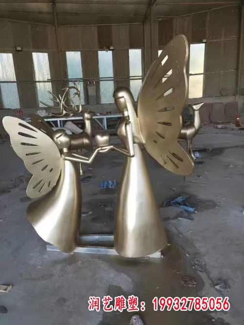 抽象人物練功銅雕 云南抽象人物紫銅雕塑加工廠